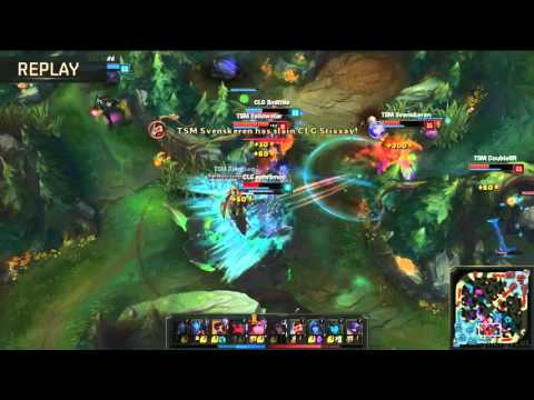 CLG vs TSM - Alistar taking Ashe arrow bug? - League of Legends