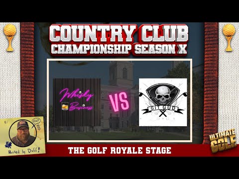 SEMI FINAL!  WB vs Git Gud - Ultimate Golf Country Club Championship Tournament