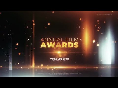 Annual Awards Titles After Effects Templates