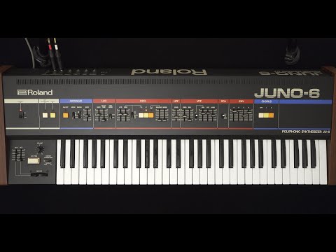 How to use a Roland Juno 6 Analog Synth Complete Tutorial