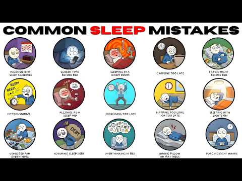 Every Common Sleep Mistake People Make & How To Fix Them