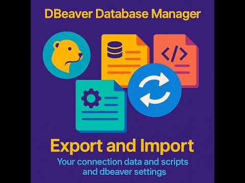 Dbeaver Export Connections