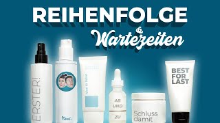 Wirkstoffe in Foundation sinnlos? 🧱 REIHENFOLGE & WARTEZEITEN
