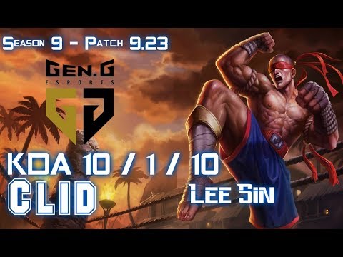 Gen Clid LEE SIN vs KARTHUS Jungle - Patch 9.23 KR Ranked