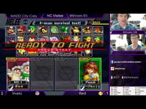 Red (Peach) vs Sharkz (Ice Climbers) - MADD Cary | Winner's Bracket