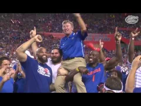 Florida Football: Steve Spurrier Heisman & 1996 Champions Recognition 9-3-16