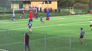 preview picture of video 'U20 Amatori Rugby Genova - Savona Rugby (1° tempo) 11-11-2012'
