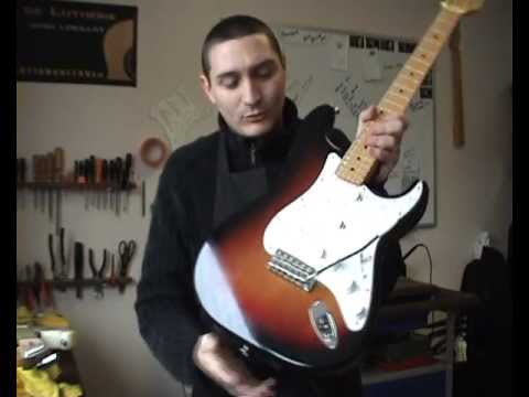 comment regler stratocaster