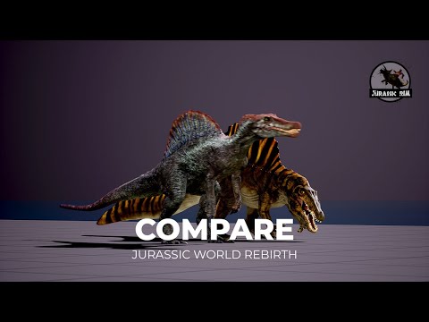 Spinosaurus 2001 vs 2025 |  Animation Showcase