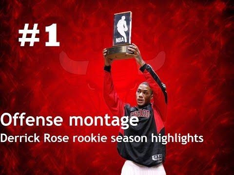 Derrick Rose Offense Highlights 2008/2009 (Part1) - Rookie of the year