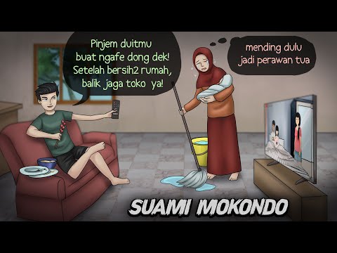 Suamiku MOKONDO - Akibat nurutin nikah cepet2 #animasidrama Kartun ANimasi Drama