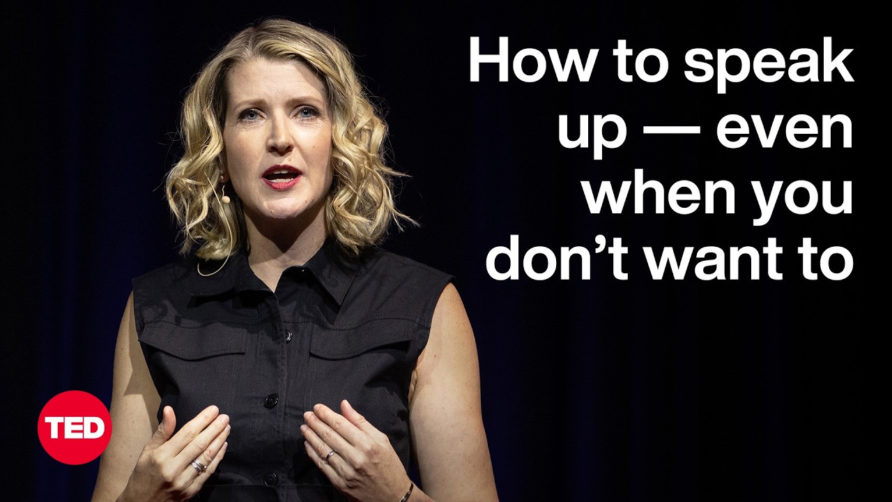 How to Speak Up — Even When You Don’t Want To | Sarah Crawford-Bohl | TED