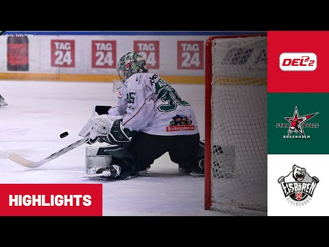 DEL2: Starbulls Rosenheim vs. Eisbären Regensburg | Highlights