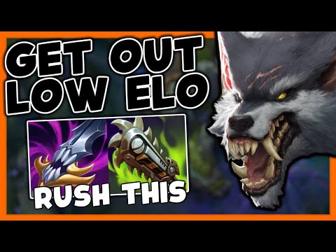 HOW TO EASILY CLIMB LOW ELO WITH WARWICK TOP *EASY WIN LANE* League of Legends