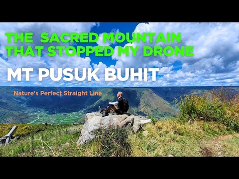 MT. PUSUK BUHIT | The Sacred Mountain that Stopped My Drone.