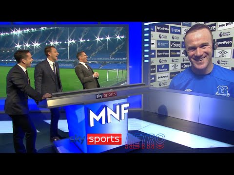 “Your top was horrendous!” “A bit like your hairline!” - Wayne Rooney & Jamie Carragher's MNF banter