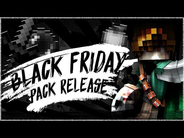 Black Friday PvP Texture Pack [16x] Minecraft Texture Pack