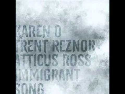 The Girl with the Dragon Tattoo "Immigrant Song" -- Karen O with Trent Reznor & Atticus Ross