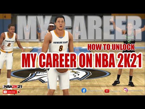 HOW TO UNLOCK MY CAREER ON NBA2K21 (PC VERSION)