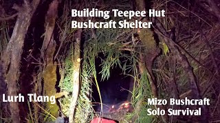 Download lagu Lurh Tlangah riahbûk ka sa||Mizo Bushcraft Ep-16||Building a Survival Shelter in a Forest|| mp3