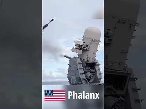 🇺🇸 Phalanx vs Goalkeeper 🇳🇱 #military #usa #usnavy #netherlands #navy