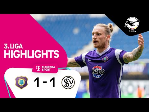 FC Erzgebirge Aue - SV Elversberg | Highlights 3. Liga 22/23