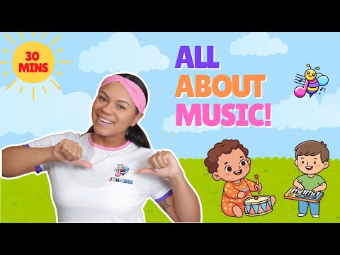 JunaBee Kids Music Class | Instruments & Sing‑Along Songs for Preschool Learning | #JunaBeeKids