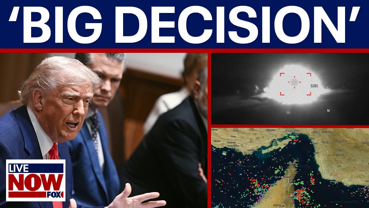 Trump says big decision coming on Iran "do I  annihilate them or not?"