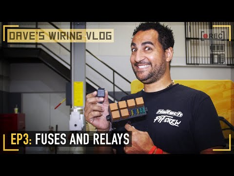 🎥 Ep3: Fuses and Relays | DAVE'S WIRING VLOG