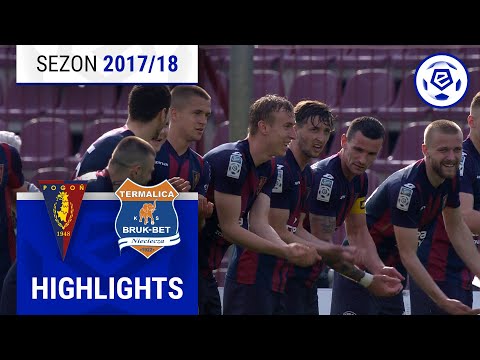 Pogoń Szczecin - Bruk-Bet Termalica Nieciecza 2:0 | SKRÓT | Ekstraklasa 2017/18 | 31. Kolejka