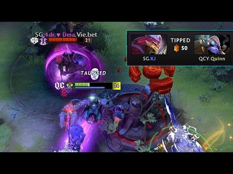 Quinn got Tipped after Messing up Blink on Tinker