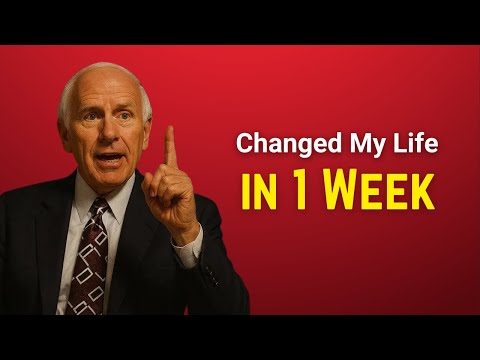 These 5 Habits Changed My Life In a 1 Week   Jim Rohn Motivation