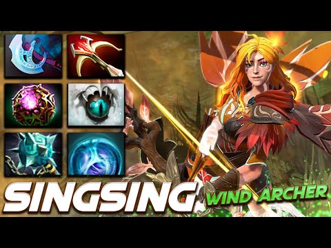 SingSing Windranger Super Carry - Dota 2 Pro Gameplay [Watch & Learn]