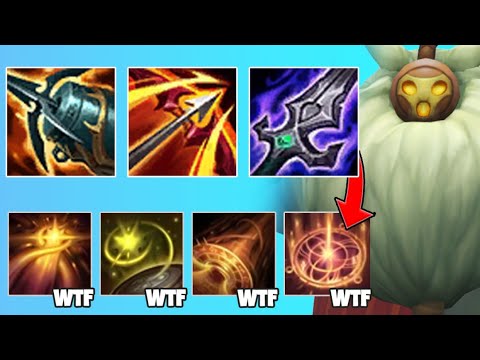 BARD... BUT EVERY AUTO TRIGGERS 10 ON HIT PROCS?! BARD SEASON 11 TOP GAMEPLAY! - League of Legends