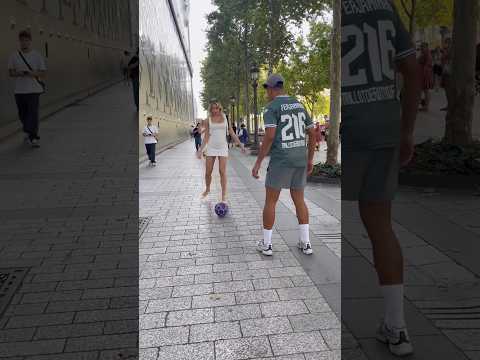 She refused.. 💔😒#footballshorts #funnyfootball  #paris