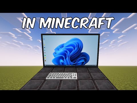 I INSTALLED WINDOWS 11 INSIDE OF MINECRAFT!