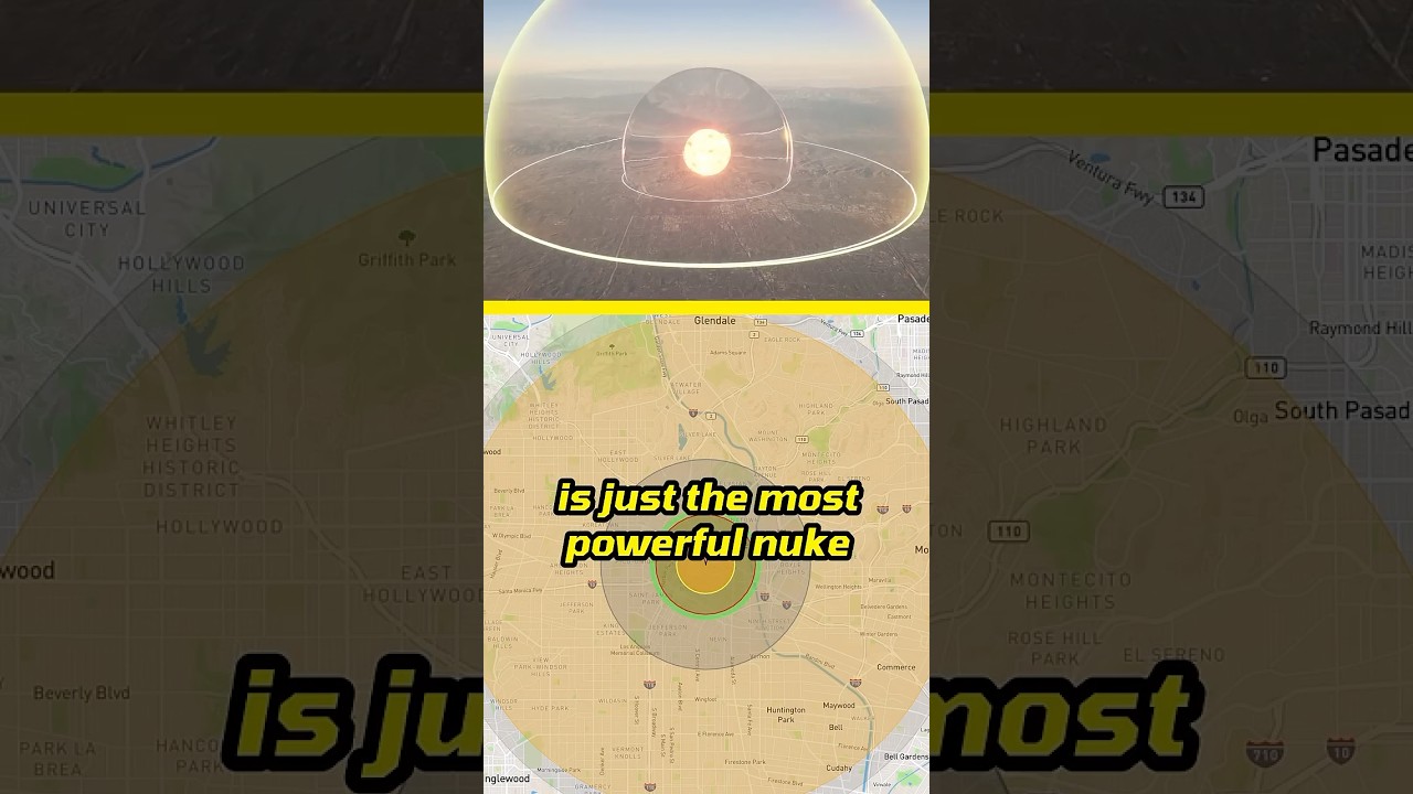 The First Nuke Ever vs The BIGGEST Nuke Ever #vfx #oppenheimer