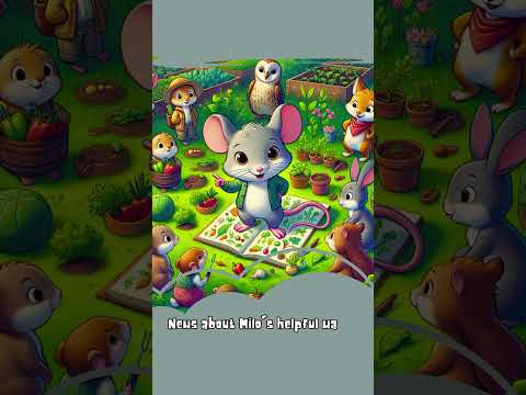 The Story of Milo the Mouse Garden Helper The Story of Milo the Mouse Garden Helper