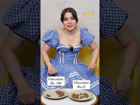 Can Uorfi Javed guess which chocolates are more expensive? #uorfi #uorfijaved