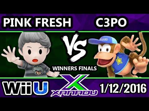S@X 132 - DMG | Pink Fresh (Lucas) Vs. C3PO (Diddy) SSB4 Winners Finals - Smash Wii U - Smash 4