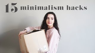 MINIMALISM SERIES | 15 Hacks to Declutter Your Life