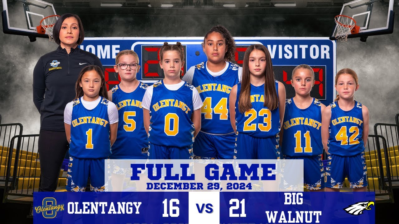 5th Grade Olentangy (16) vs. Big Walnut (21) - December 29, 2024