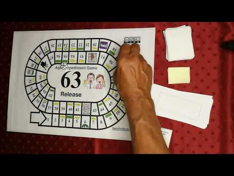 Playing the Impediment Board Game - example 1 by Ben Linders