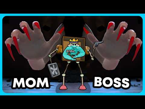 Can I build a MECH to Defeat the MOM BOSS?!? (Animal Company VR)