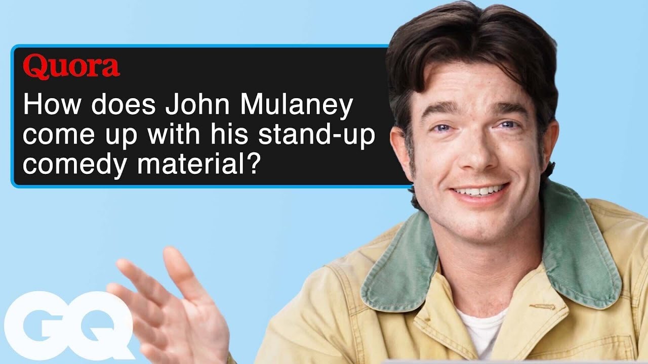 John Mulaney Replies to Fans Online | Actually Me - YouTube