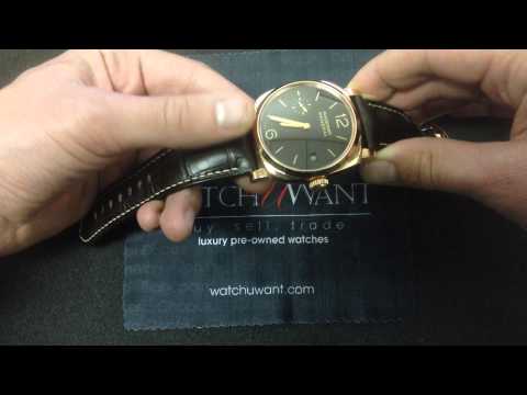 Panerai Radiomir 1940 3 Days Oro Rosso PAM 515 Luxury Watch Review