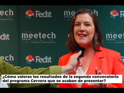 Teresa Riesgo, Secretaria General de Innovación — apoyo del Ministerio de Ciencia, Innovación y Universidades