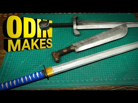 Odin Makes: 3 Different Swords