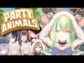 Thumbnail for 【PARTY ANIMALS】 Battling HoloEN in silly animal party games!