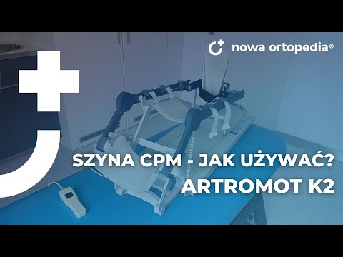 Szyna CPM do ćwiczeń biernych kolana - Instrukcja obsługi - Wypożyczalnia w Krakowie- Nowa Ortopedia